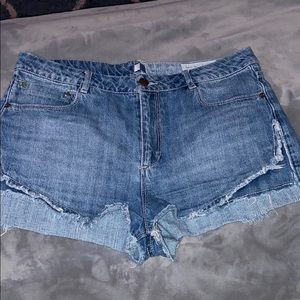 jean shorts